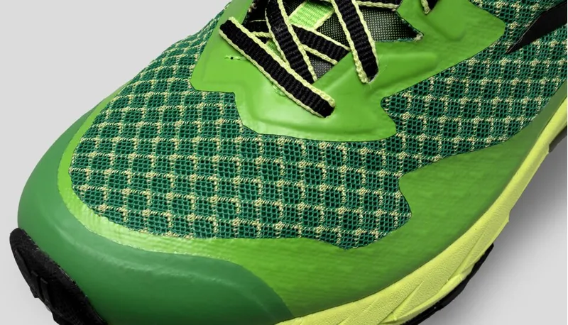 VJ Sport Ultra Unisex Trail Running Shoe in Green/Yellow-8