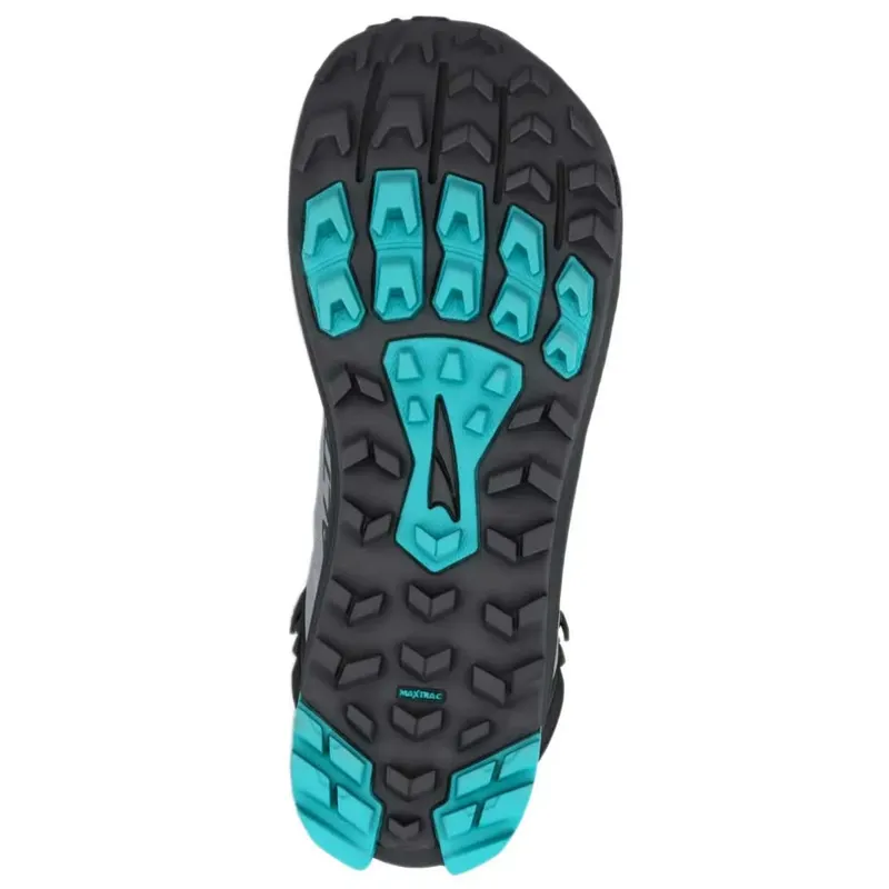 Altra Lone Peak 9 Women's Waterproof Mid Fast Hike Boots in Black/Grey-1