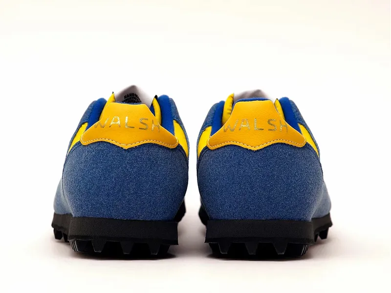 Walsh PB Ultra Unisex Fell Running Shoe in Blue/Yellow-4