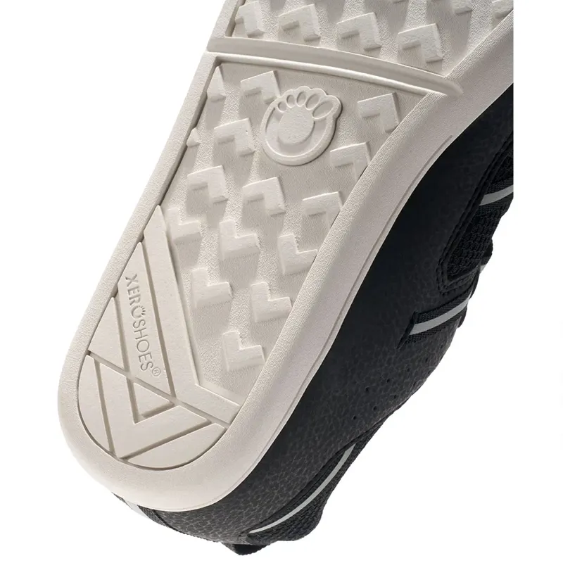 XeroShoes Kids Prio Unisex Barefoot Shoe in Black/White-7