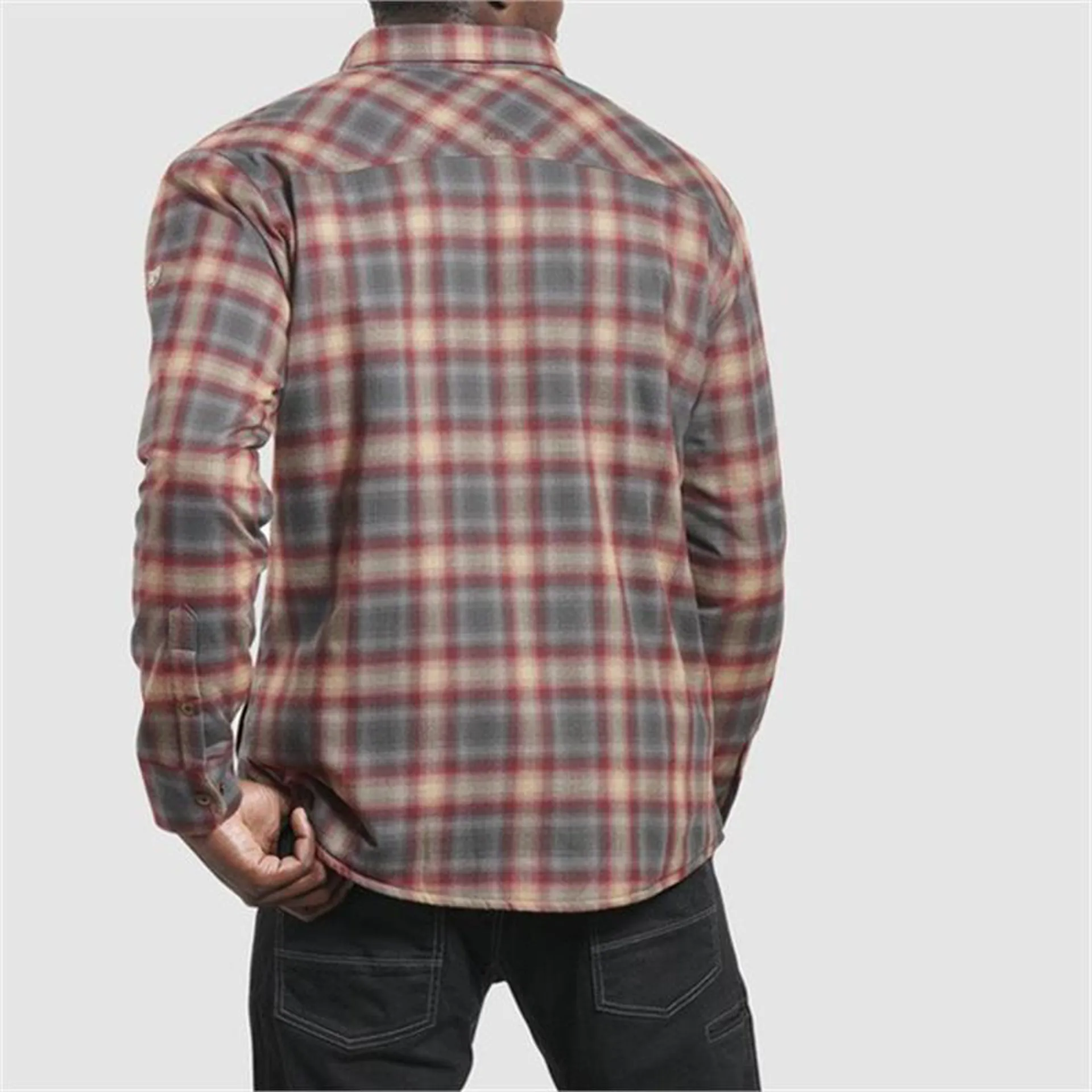 Kuhl Joyrydr Men's Shirt Jacket Flannel Spiced Rum
