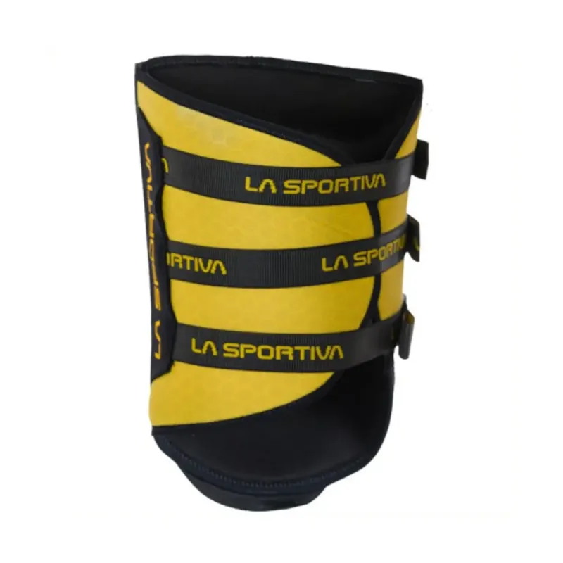 La Sportiva Laspo Knee Pad in Black/Yellow -1