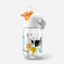 Zoku Flip Straw Bottle in Clear Safari