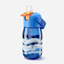 Zoku Flip Straw Bottle in Blue Shark 