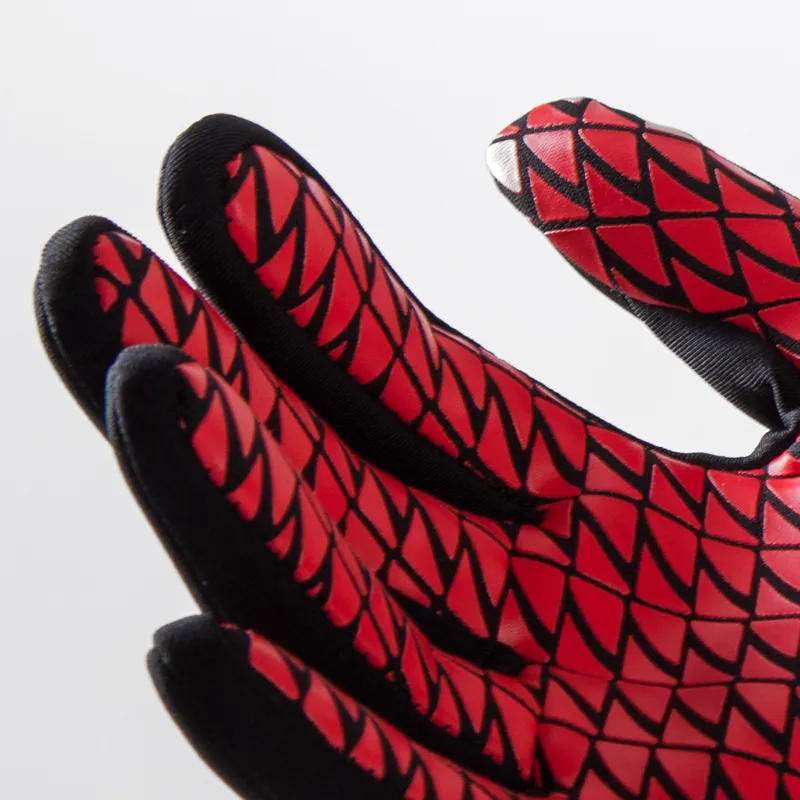 Zone3 Neoprene Swim Gloves in Black/Red-1