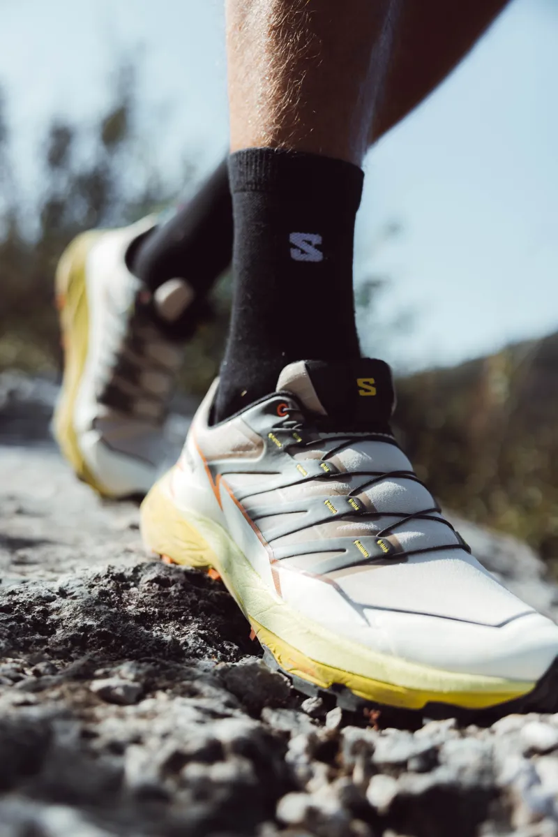 Salomon Thundercross Men's Trail/Fell Running Shoe in Safari/Sulphur Spring/Black-10