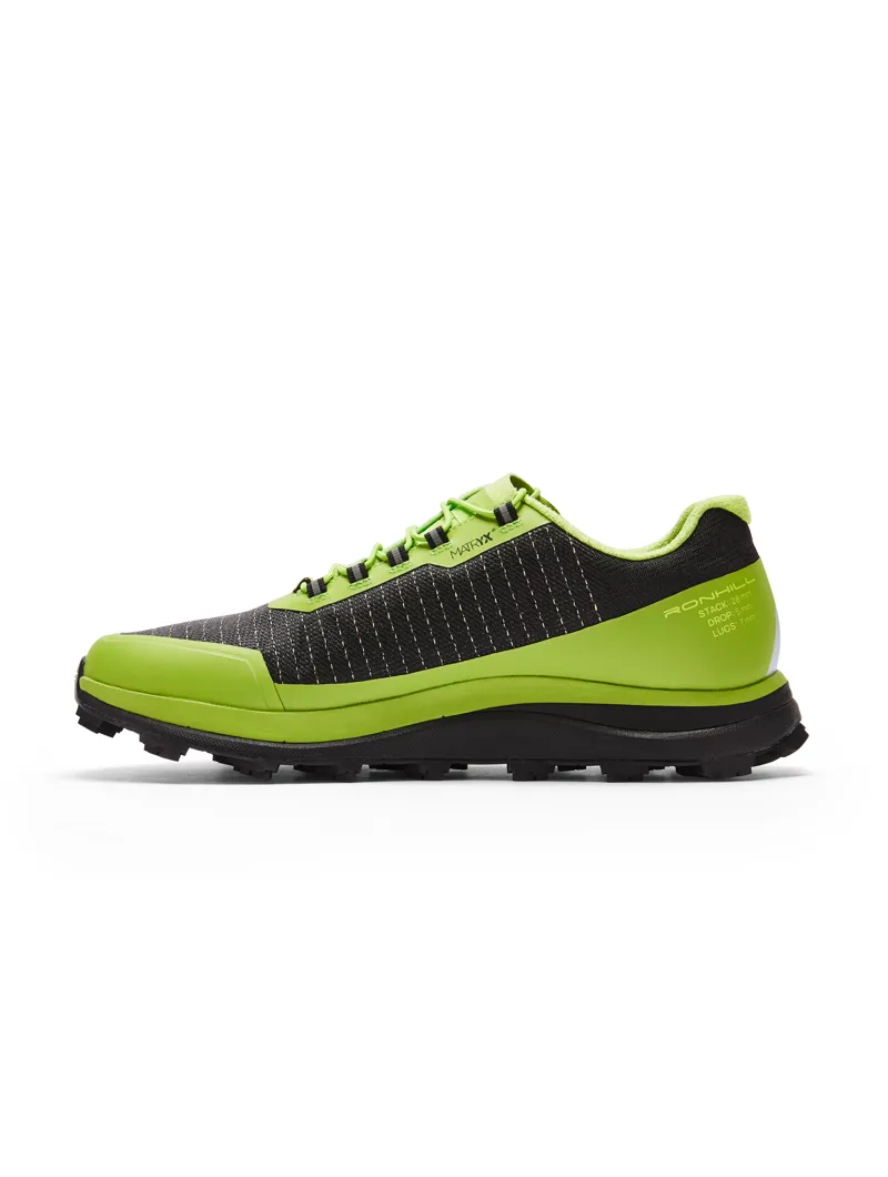 Ronhill Reverence Men's Fell Running Shoe in Forest/Lime/Lemon-3