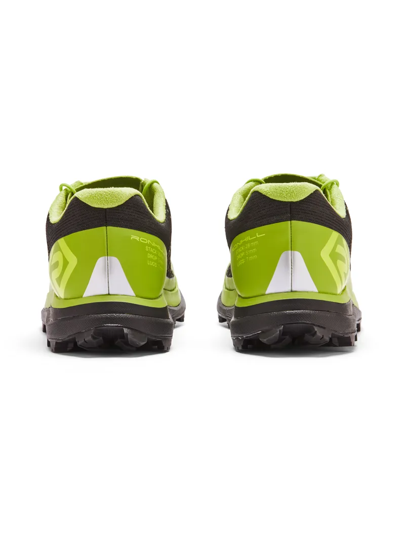 Ronhill Reverence Men's Fell Running Shoe in Forest/Lime/Lemon-4