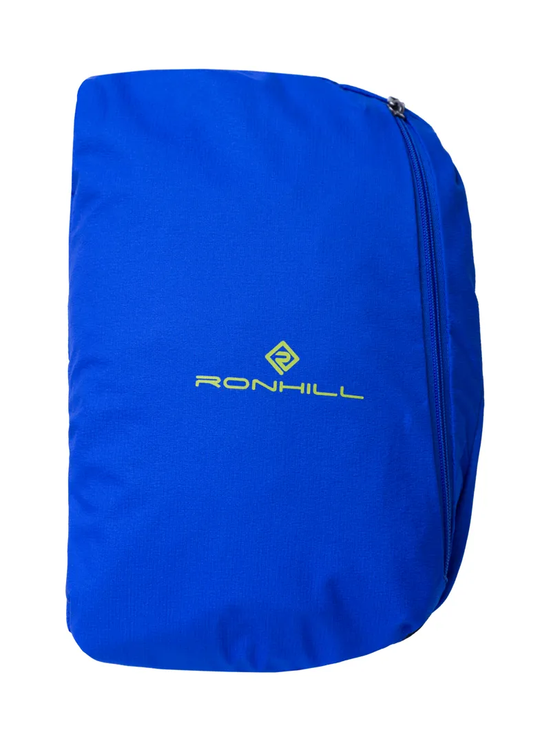 Ronhill Tech Fortify Men's Waterproof Running Jacket in Ocean/Citrus-7