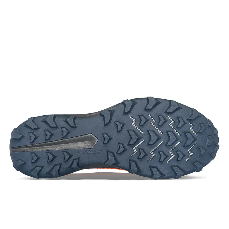 Saucony Peregrine 14 Men's Trail Running Shoes in Pepper/Bough-1