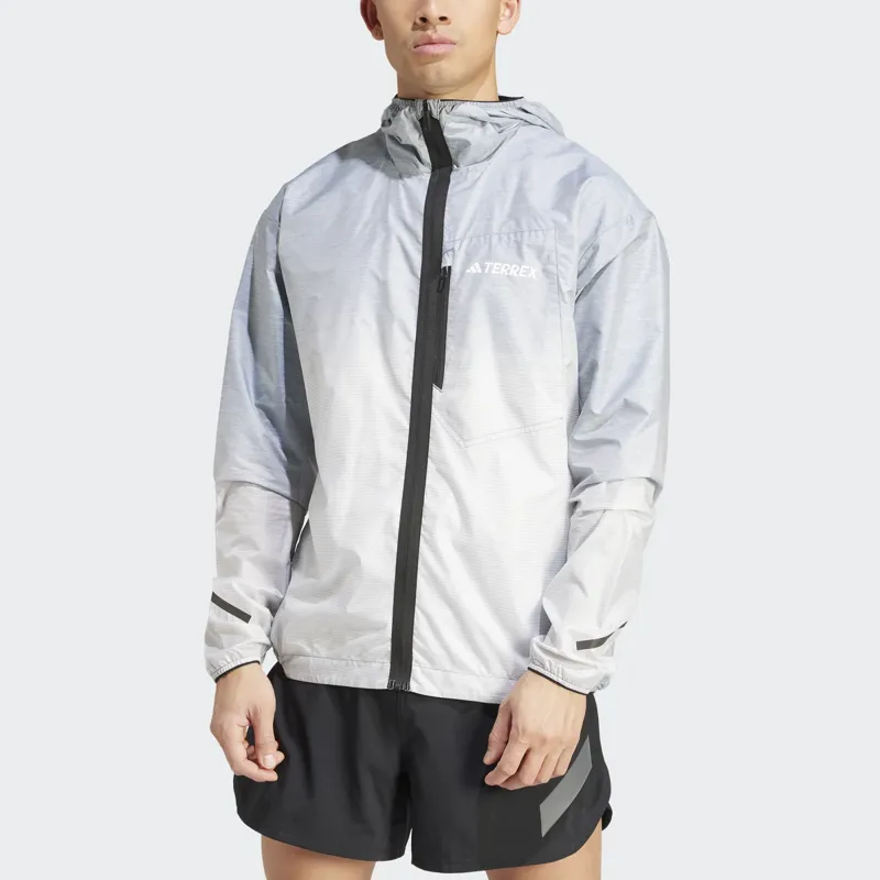 adidas Terrex Xperior Light Windweave Jacket in Wonder Steel-2