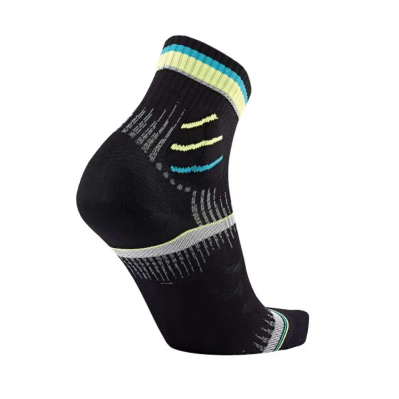 Sidas Trail Ultra Running Socks in Black/Yellow-1