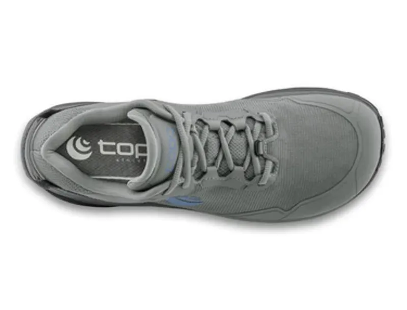 Topo Traverse Women's Trail Running/Hiking Shoe in Grey/Blue-2